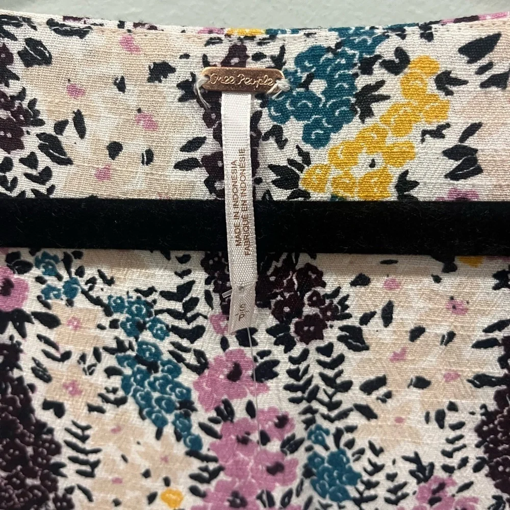 NWT Free People Miss Right Floral Mini Dress Small